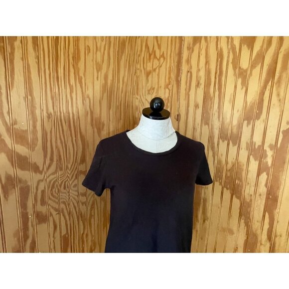 Madewell Texture & Thread Modern Side-Tie Top Knit Pullover Cotton Black XS - Picture 5 of 10